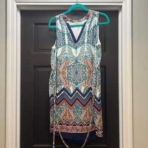 Color summer dress; basically brand new; only worn once